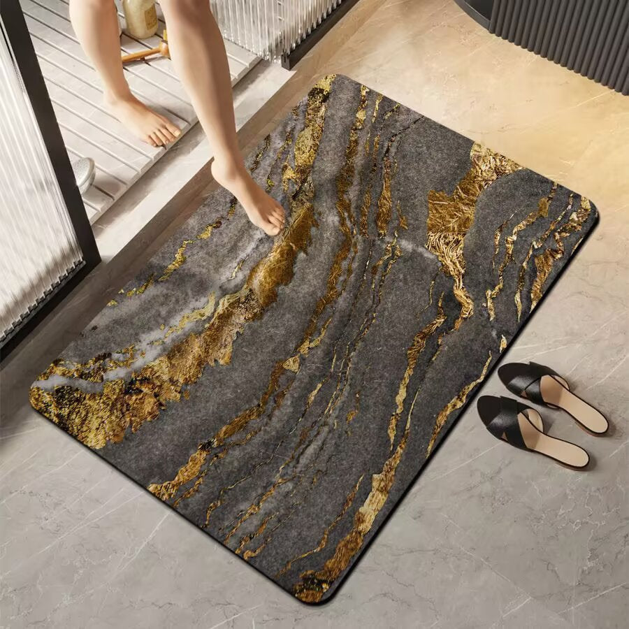 Luxurious Marble Finish Mat