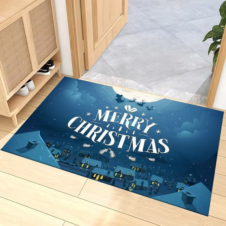 Festive Christmas Entrance Mat