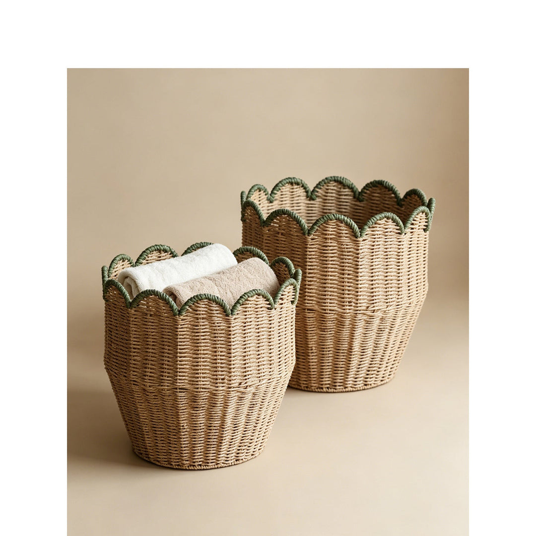 Decorative storage baskets