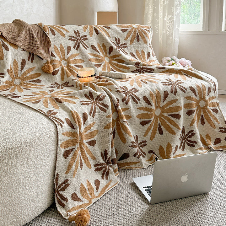 Cozy Decorative Knit Blanket