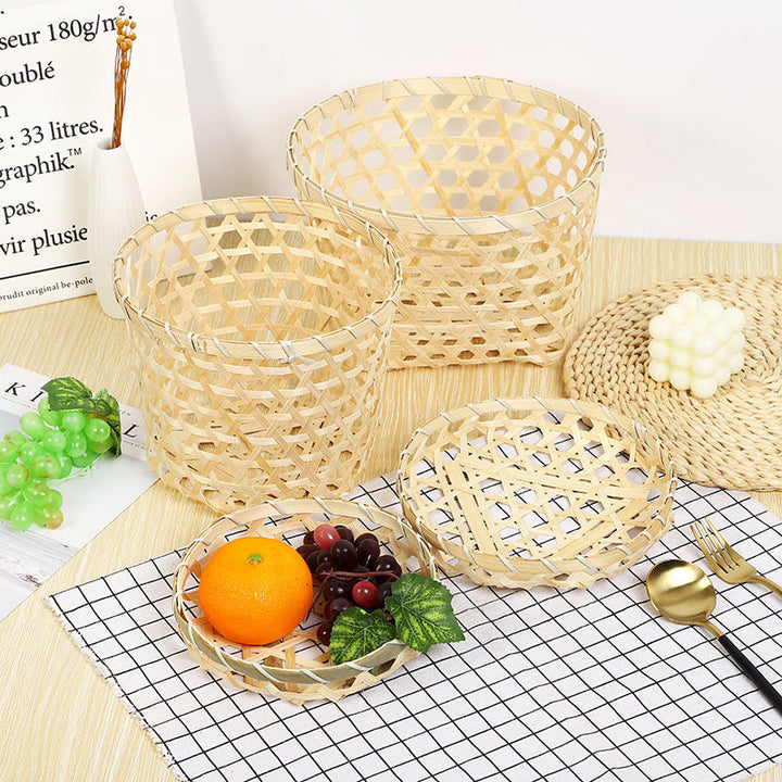 Decorative Handwoven Serving Tray