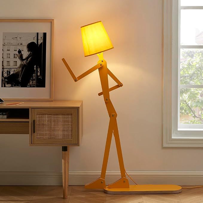 Creative adjustable floor lamp