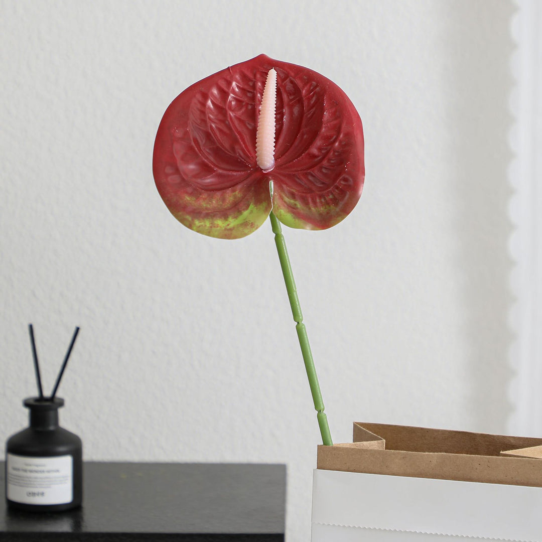 Elegant artificial orchid with delicate flowers