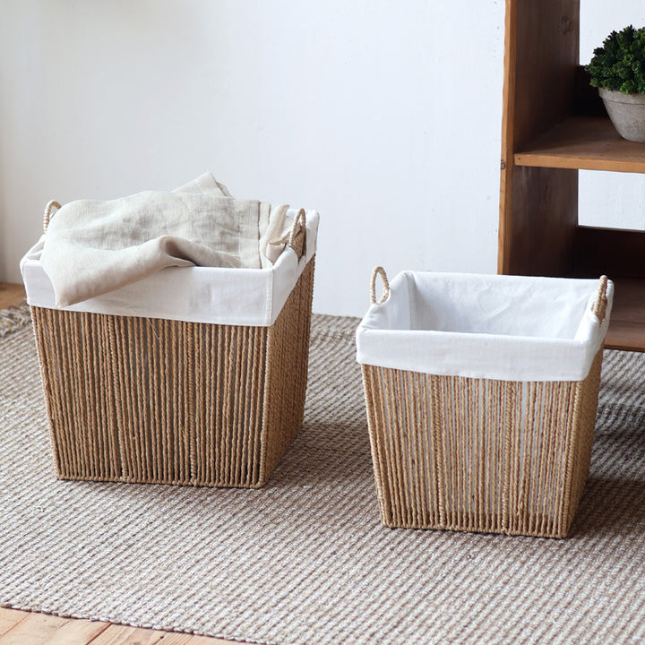Upcycling storage basket