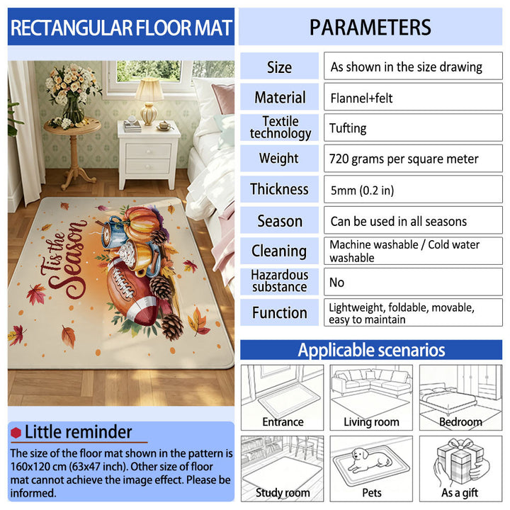 Halloween-Themed Area Rug