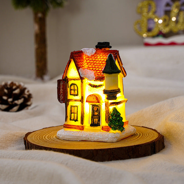 Illuminated Christmas decoration figure