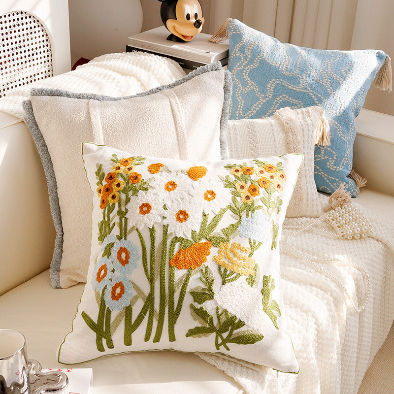 Decorative Woven Pattern Pillow