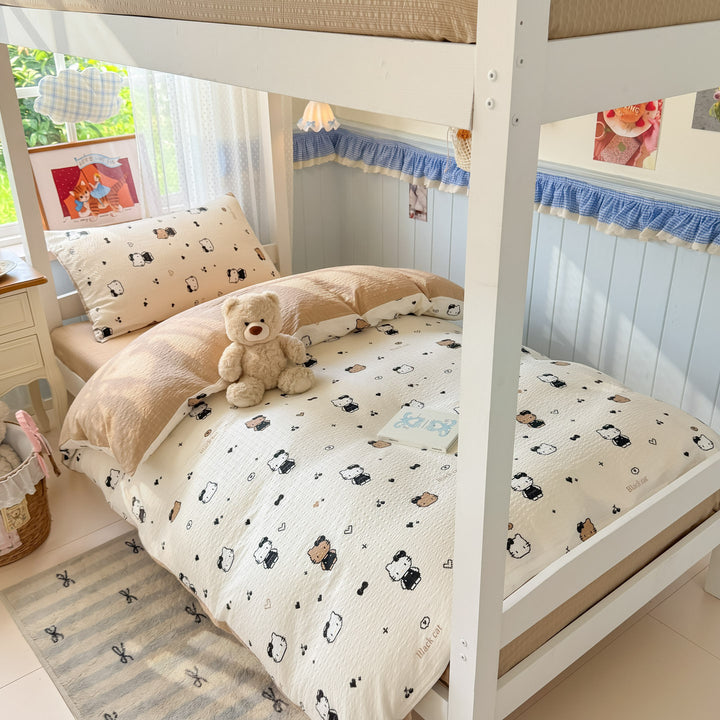 Geometric Patterned Bedding Set