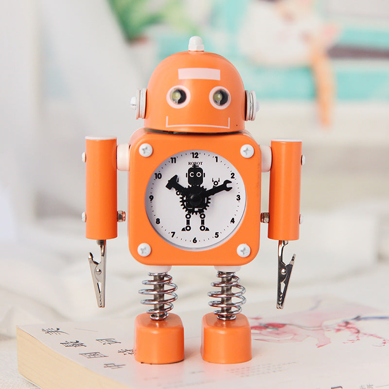 Robot Alarm Clock in Vintage Design