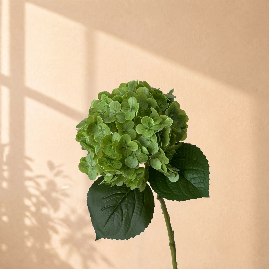 Artificial Hydrangea Floral Stem