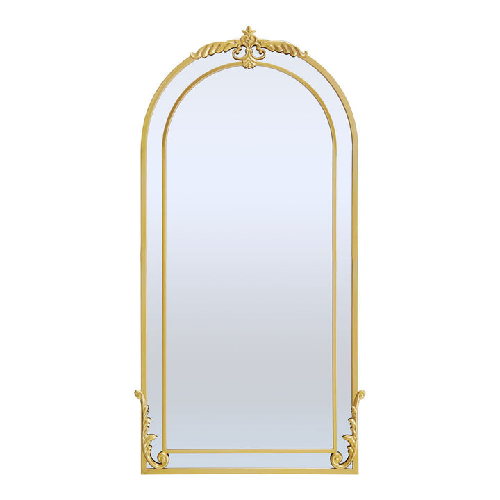 Ornate Arch Design Wall Mirror