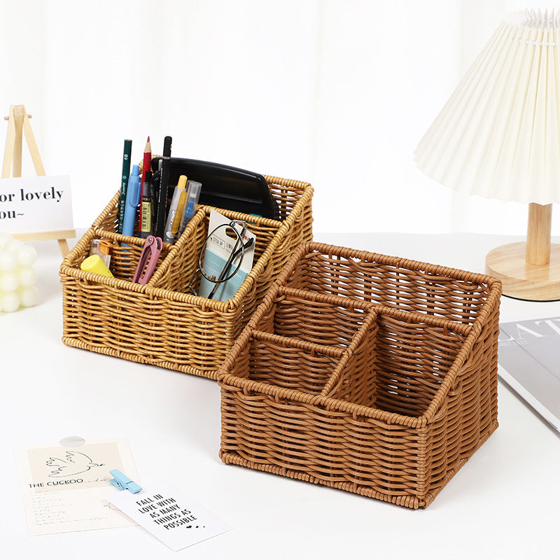 Woven Storage Organizer Caddy
