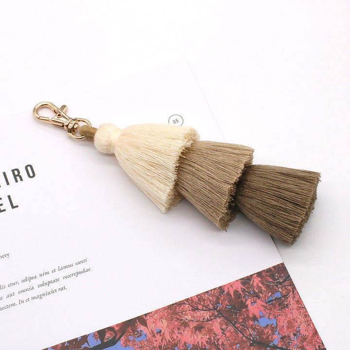 Decorative Macrame Keychain
