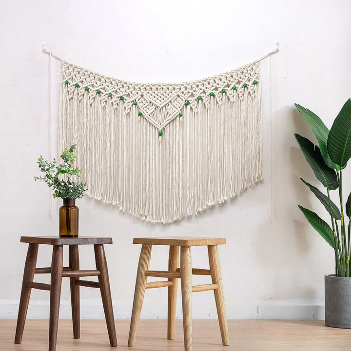 Macrame Wall Hanging with Artistic Design