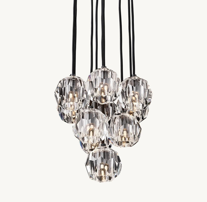 Crystal pendant lamp