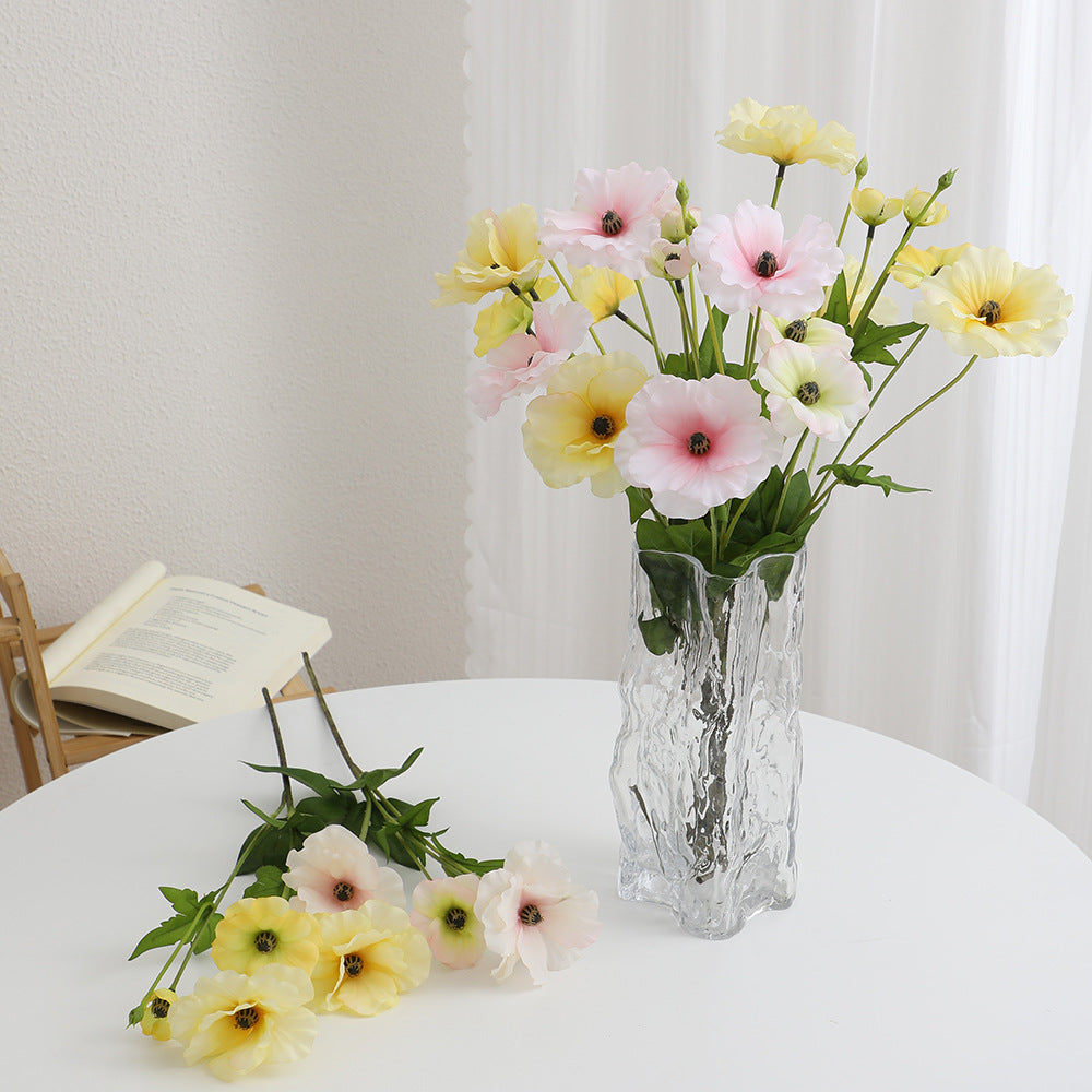 Artificial Poppy Flower Bouquet