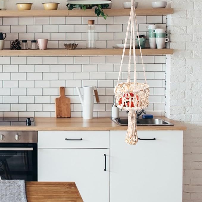 Hanging Macrame Plant Holder