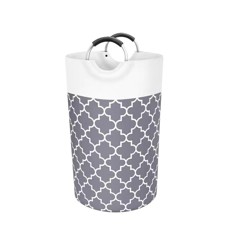 Stylish storage bucket with handles