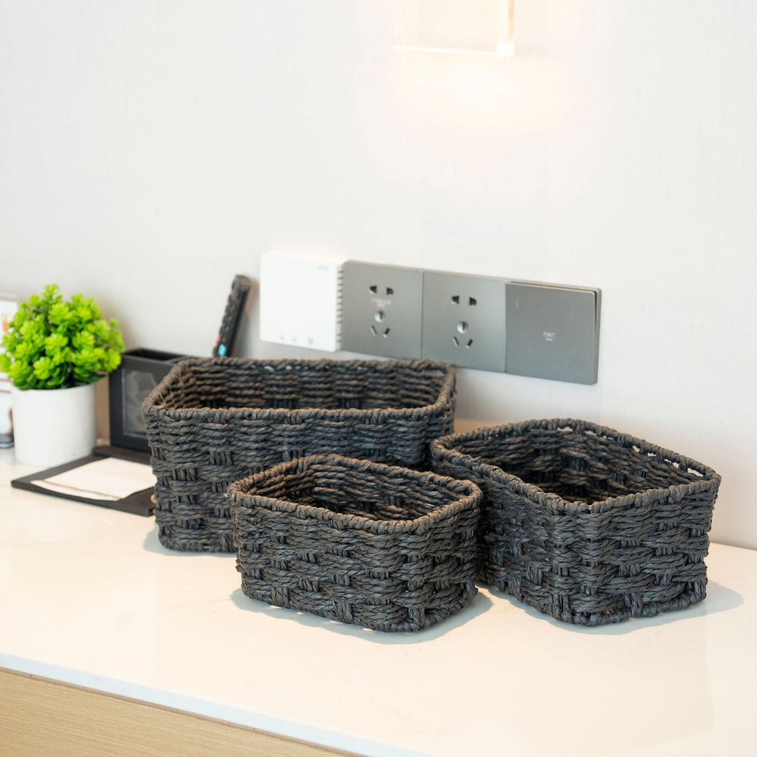 Multi-Purpose Woven Storage Baskets