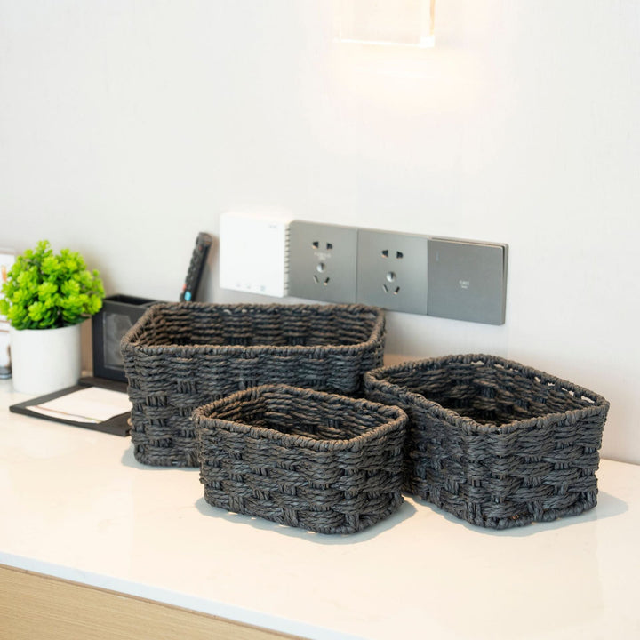 Multi-Purpose Woven Storage Baskets