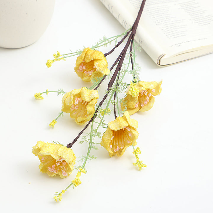 Decorative Artificial Flower Branch with Details