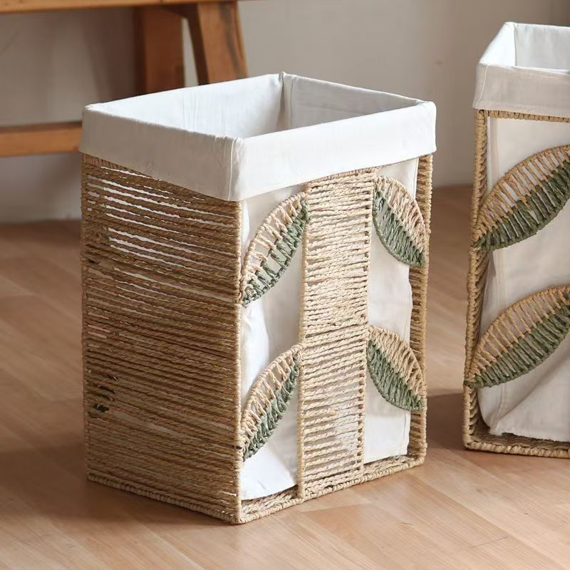 Decorative laundry basket