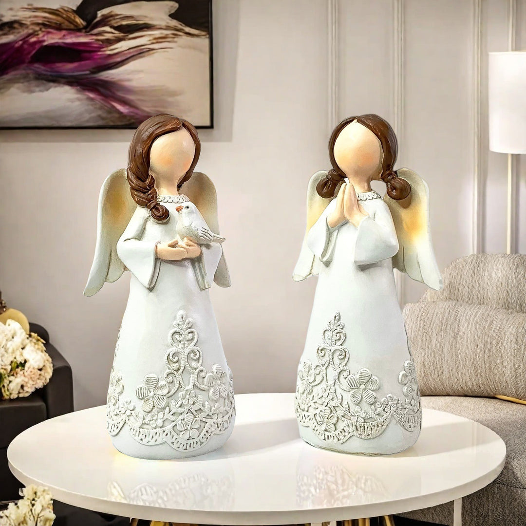 Angel-like decorative figure