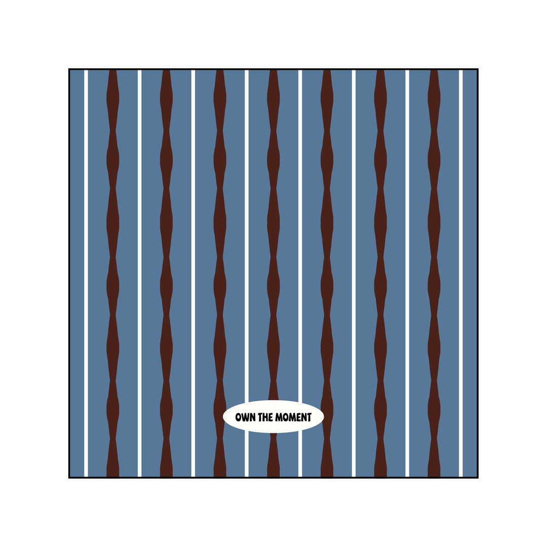 Wavy-Stripe Rectangular Tablecloth with Soft-Touch Polyester, Anti-Wrinkle & Stain-Resistant Finish