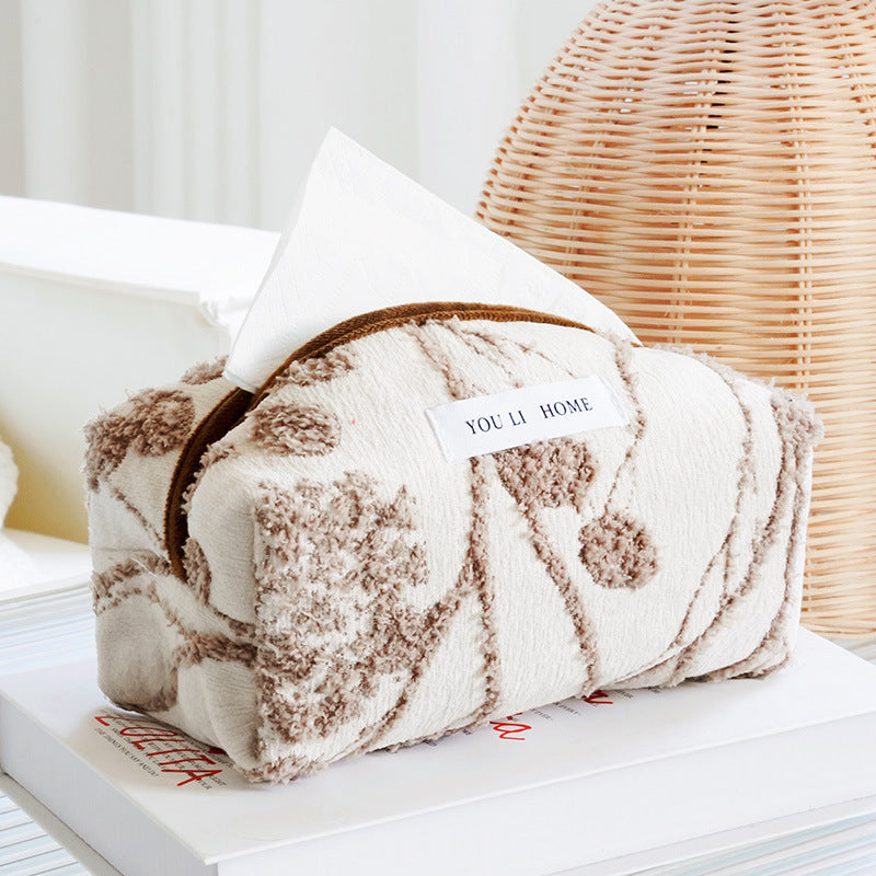 Decorative Tissue Box Cover for Living Room Display