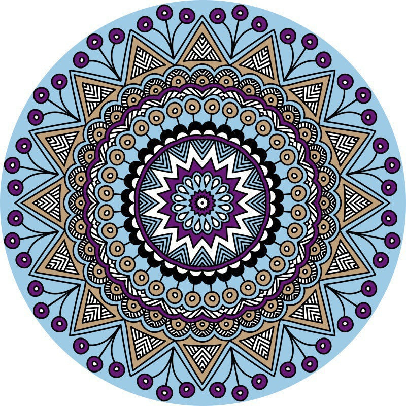 Bohemian Mandala Area Mat