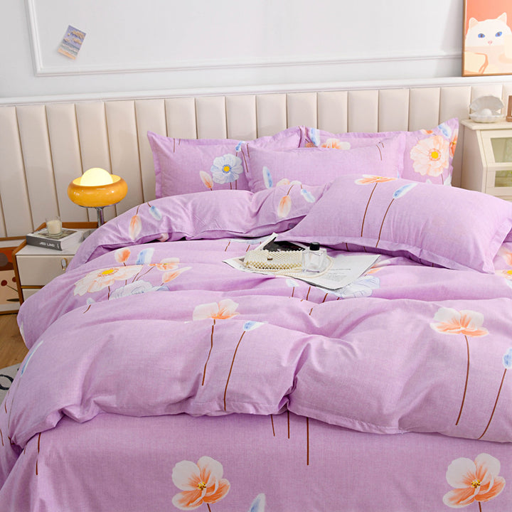 Luxury Floral Print Bedding Set
