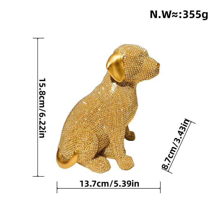 decorative French Bulldog sculpture