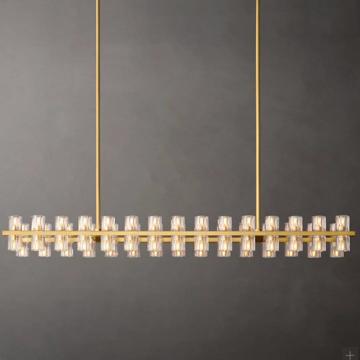 Modern Crystal Circle Light