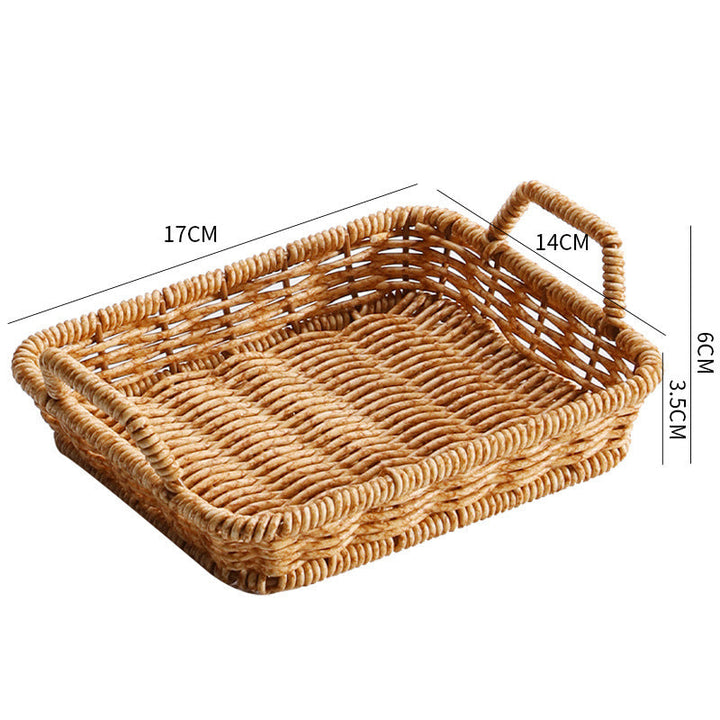 Rectangular Woven Storage Basket