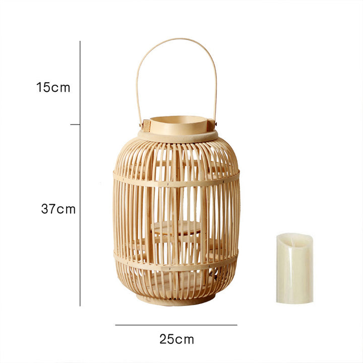 Long-lasting Rattan Lantern