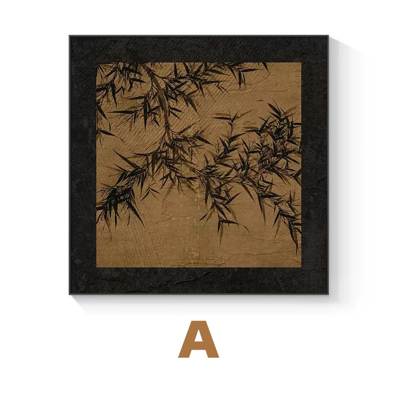 Decorative Floral Framed Artwork