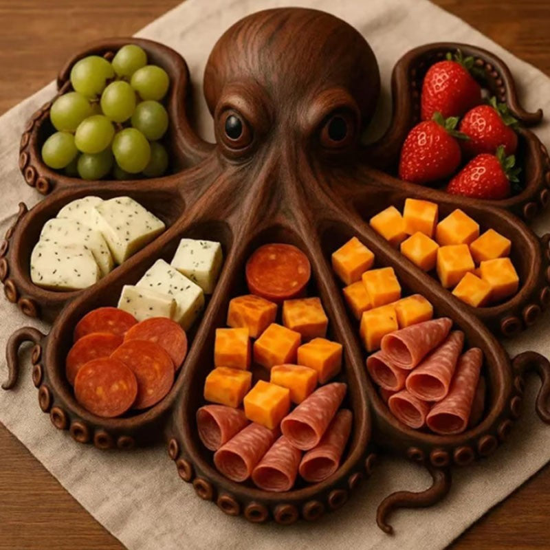 Decorative serving platter in the shape of a turtle