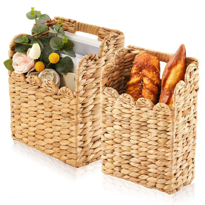 Handwoven storage basket