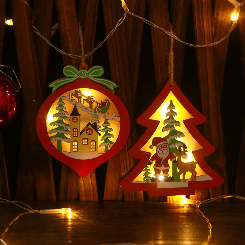 Decorative Christmas star with LED lighting