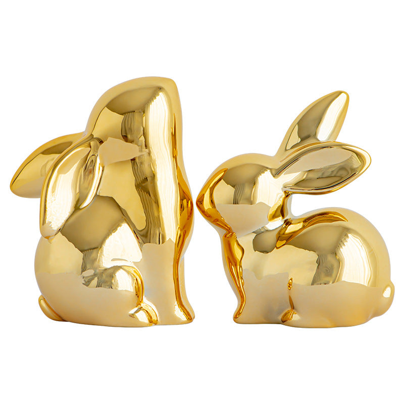 Artistic ceramic hare