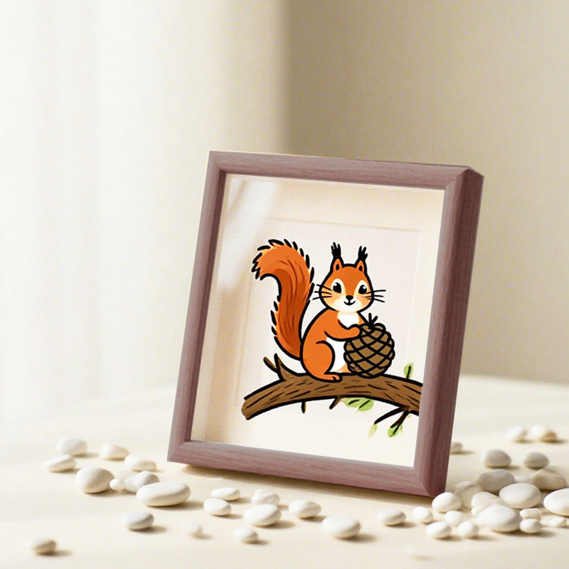 Illustrated Animal Art Frame