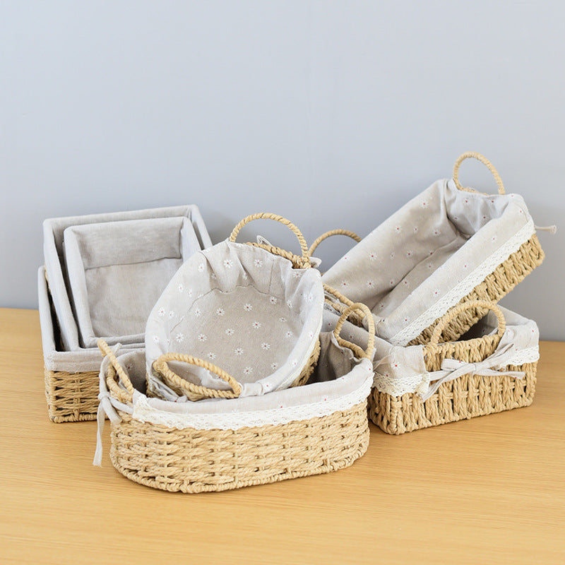 Rectangular Woven Storage Baskets