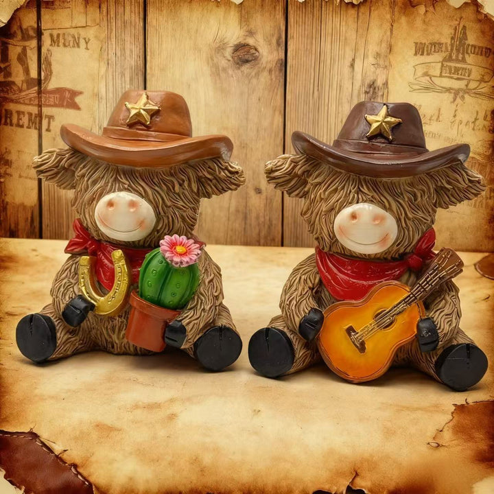 Decorative Cowboy Figure