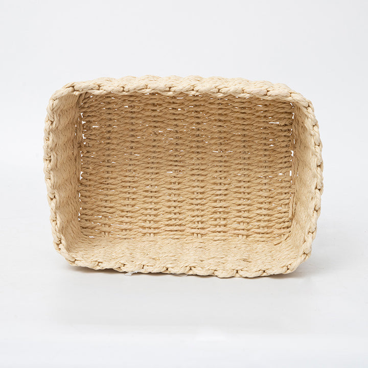 Stylish storage basket with removable inner lining