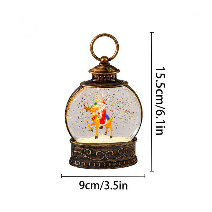 Snow Globe Lamp