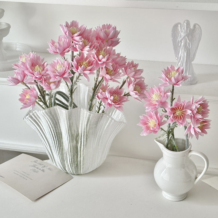 Realistic Faux Water Lily Bouquet