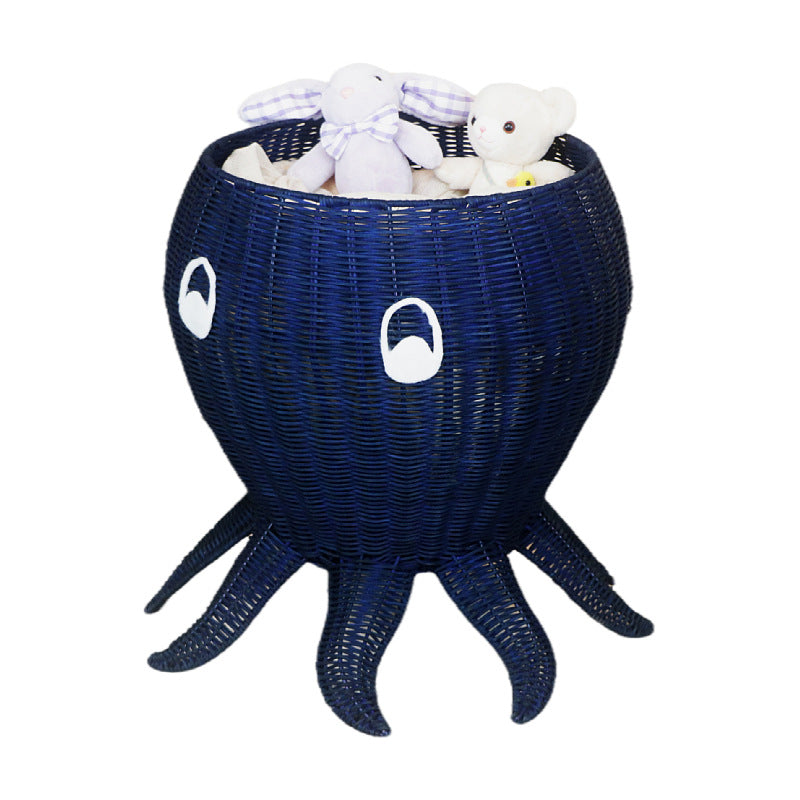 Playful storage basket in octopus design