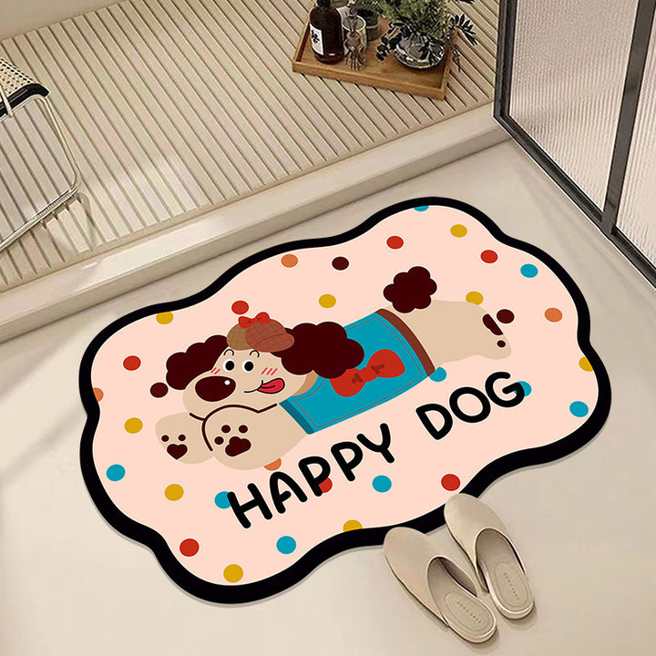 Cute Cartoon Animal Bath Mat