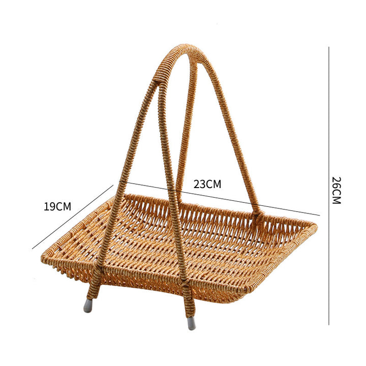 Elegant Handmade Willow Basket
