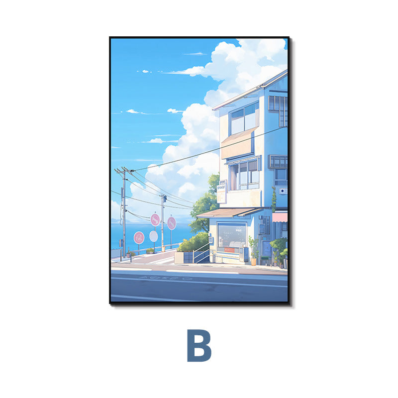 Coastal Landscape Framed Wall Art